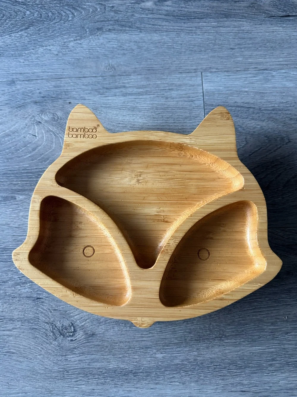 Bamboo Bamboo Fox Toddler Plate
